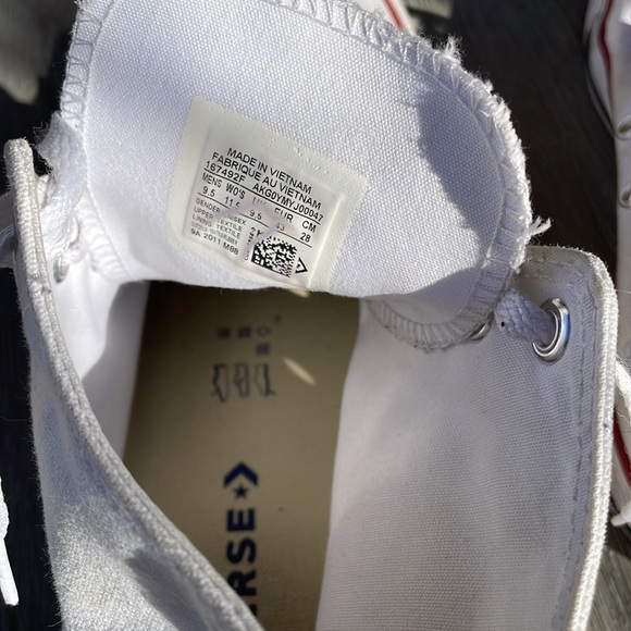 Converse Hi Optical White- Wide Width Rare - Picture 5 of 5